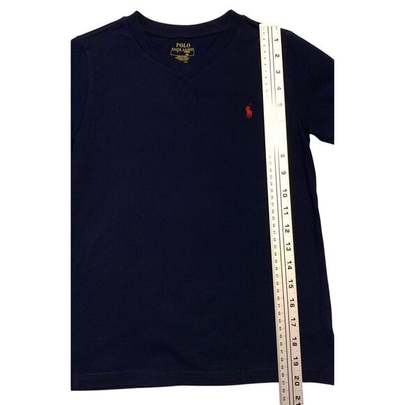 Lot of 3 Boys Shirts Youth Small 7 & 8 Polo RL T.Hilfiger Under Armour Preppy - Picture 5 of 16